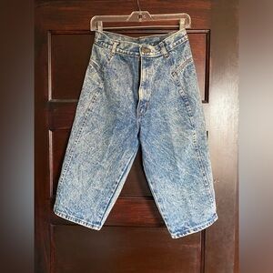 Vintage Chic Acid Wash Shorts